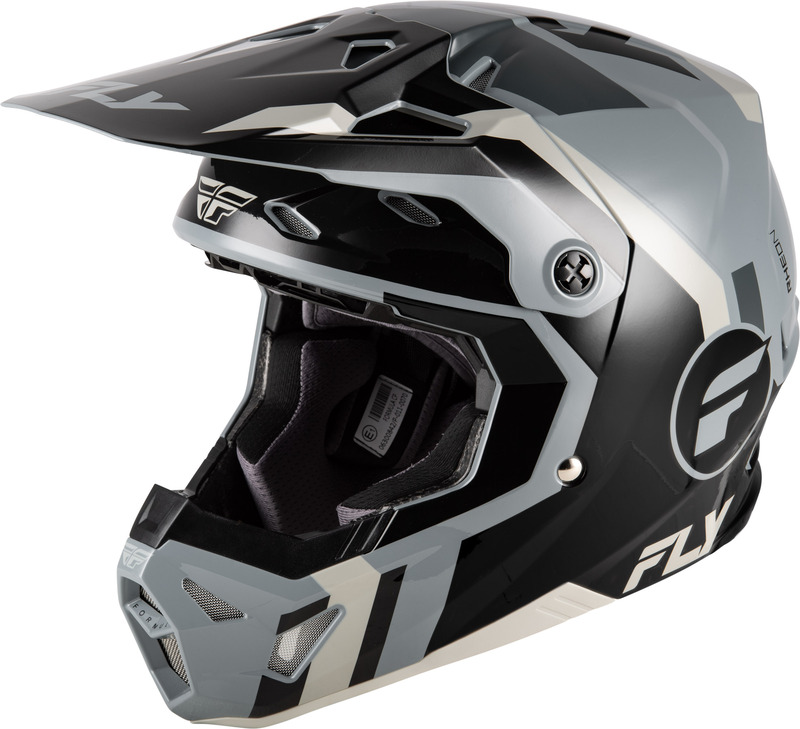 Casque FLY RACING Formula CP Seal – noir/gris