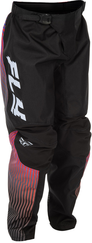 Pantalon enfant FLY RACING F-16 – noir/rouge/violet