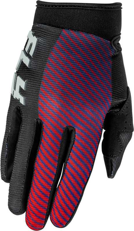 Gants enfant FLY RACING F-16 – noir/rouge/violet