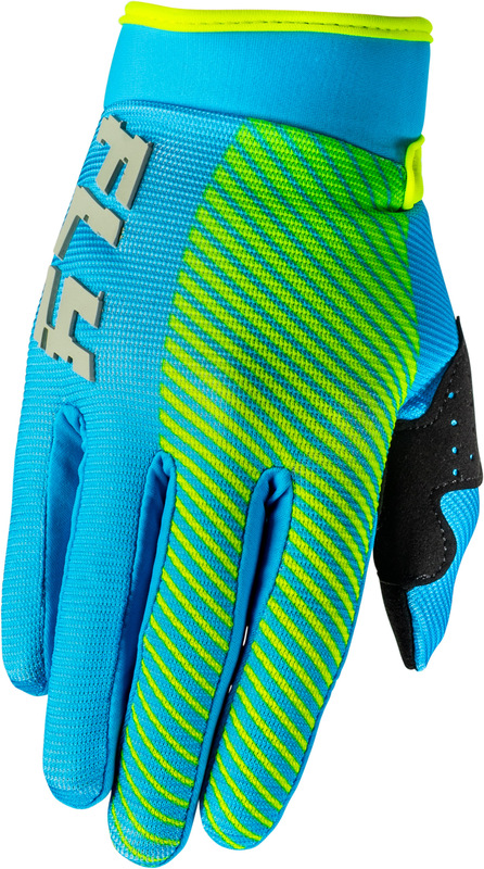 Gants enfant FLY RACING F-16 – bleu/jaune fluo