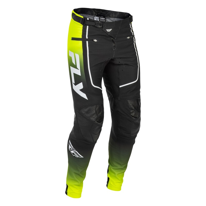 Pantalon vélo FLY RACING Rayce – Lime/noir/blanc