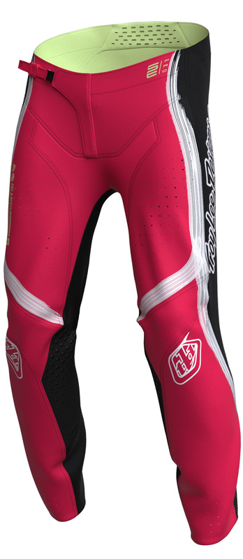 Pantalon enfant TROY LEE DESIGNS SE Pro Stripes – Infra Red/noir