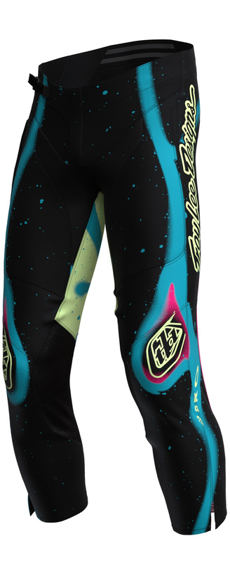 Pantalon enfant TROY LEE DESIGNS GP Pro Membrane – noir/jaune