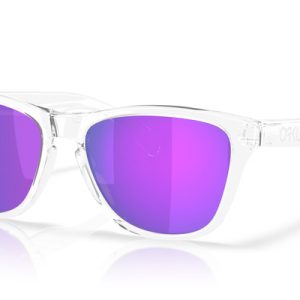 Lunettes de soleil OAKLEY Frogskins S Polished Clear – verres Prizm Violet