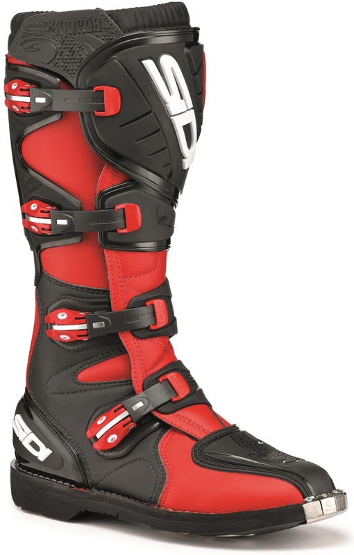 Bottes SIDI Agueda – noir/rouge