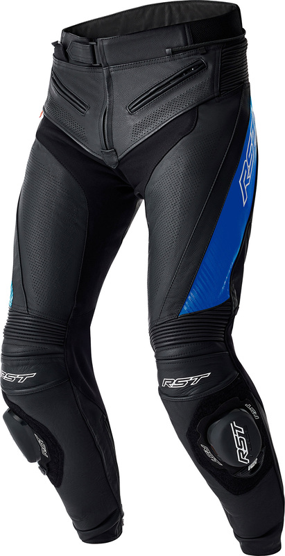 Pantalon RST Tractech Evo D3O cuir – noir/bleu