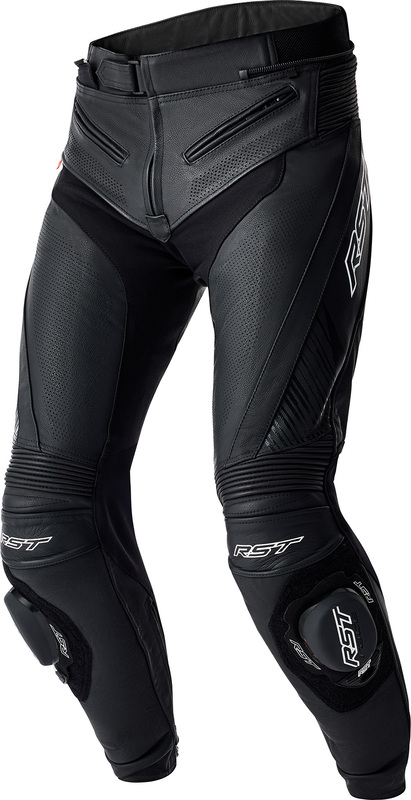 Pantalon RST Tractech Evo D3O cuir – noir/blanc