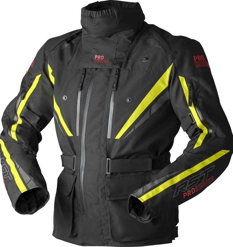 Veste RST Pro Series Paragon D3O – noir/jaune fluo