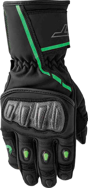 Gants RST S1 – noir/vert fluo