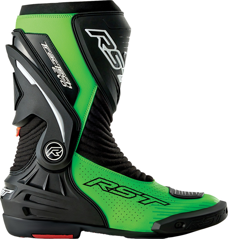 Bottes RST TracTech Evo D3O – noir/vert fluo