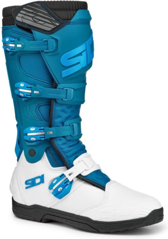 Bottes femme SIDI Xpower SC LEI – blanc/bleu