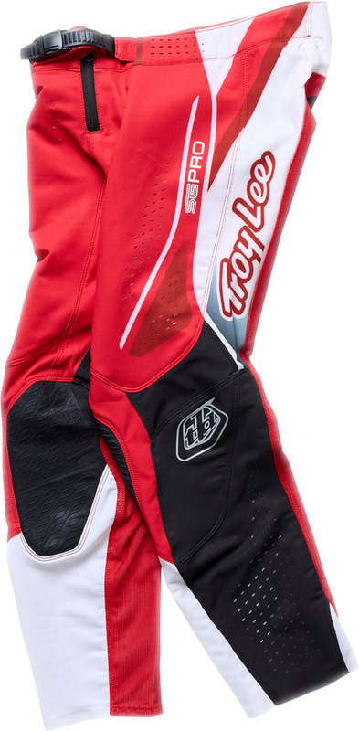 Pantalon enfant TROY LEE DESIGNS SE Pro – Salvo rouge/blanc