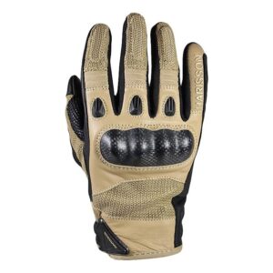 Gants cuir/textile Harisson Spy evo camel