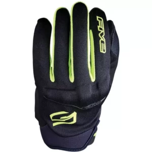 Gants Five Globe Evo Noir Jaune Fluo
