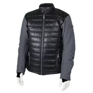 HARISSON VESTE HYBRID NOIR GRIS