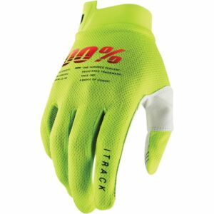 Gants Cross 100% iTrack Jaunes
