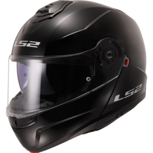 Casque LS2 FF908 STROBE II Solid Noir Brillant
