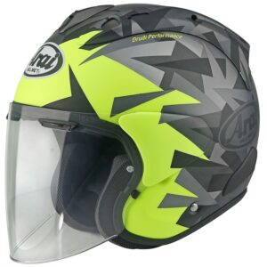 Casque Arai SZ-R VAS EVO MIMESIS jaune