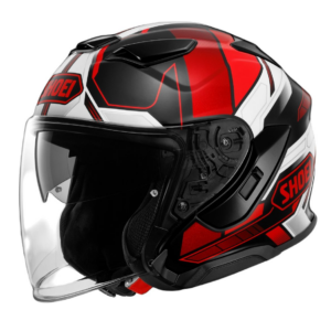 Casque Shoei J-CRUISE 3 WHIZZY tc 1 rouge