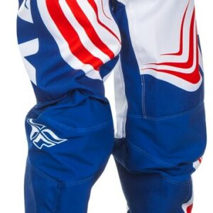 Pantalon enfant FLY RACING F-16 – rouge/blanc/bleu