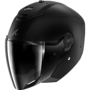 Casque Shark RS Jet Blank Noir Mat