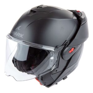 Casque modulable Shark Oxo Blank black mat