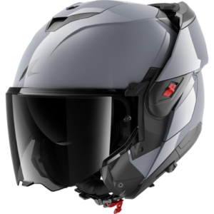 Casque modulable Shark Oxo Dark Shadow gun metal