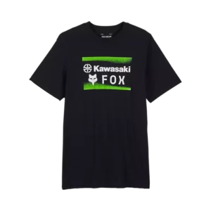 T-shirt Fox x Kawasaki Premium Noir