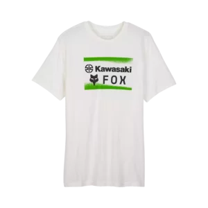 T-shirt Fox x Kawasaki Premium Blanc