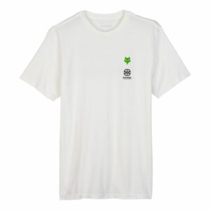 T-SHIRT FOX X KAWASAKI PREMIUM II BLANC