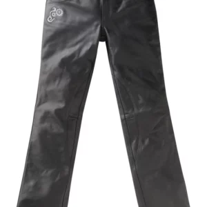 PANTALON CUIR FEMME IXON RUBIS NOIR