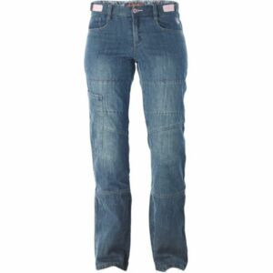 JEAN MOTO FEMME IXON OXYD BLEU