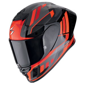 Casque Scorpion Exo R1 Evo II Air Vital Black Silver Red