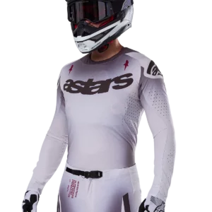 MAILLOT CROSS ALPINESTARS SUPERTECH MAKER Silver Black 2025