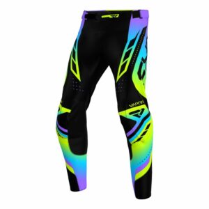 Pantalon cross FXR VAPOR 2025 – Noir / Multicolore