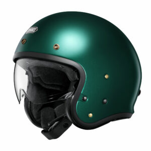 Casque Shoei jet  JO2 British Green