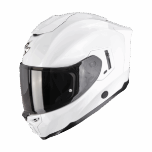 Casque scorpion EXO-1500 AIR SOLID Perle Blanc