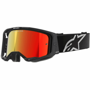 ALPINESTARS – Masque Vision 8 Corp Mirror Noir / Blanc / Rouge