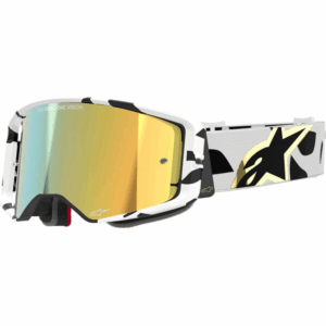 ALPINESTARS – Masque Supertech Corp Mirror Blanc / Noir / Or
