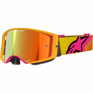 ALPINESTARS – Masque Supertech Corp Mirror Jaune / Rose / Noir / Rouge