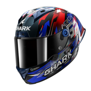 CASQUE SHARK
AERON GP FIM RACING REPLICA ZARCO GP FRANCE CARBON / BLUE / CHROME