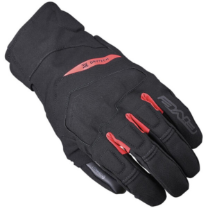 FIVE Gants Boxer Evo Waterproof Noir / Rouge fluo
