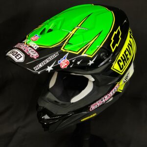 Casque SHOEI VFX WR 06 green/yellow fluo édition limitée