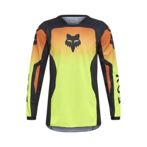 Maillot Fox 180 Shield Junior Jaune Fluorescent