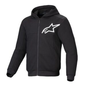 Sweat moto Alpinestars CHROME V2 SPORT – Noir / Blanc