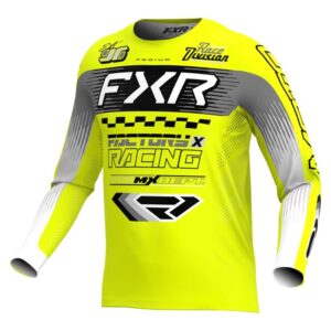 Maillot cross FXR PODIUM ENFANT – Noir / Gris
