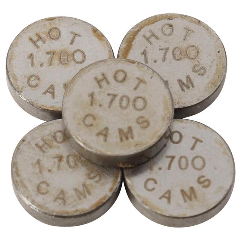 Pastilles de soupape HOT CAMS Ø7,48×1,70mm – jeu de 5