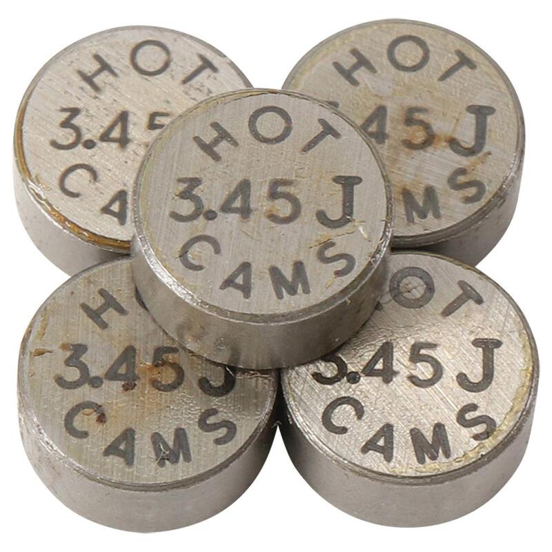 Pastilles de soupape HOT CAMS Ø7,48×3,45mm – jeu de 5