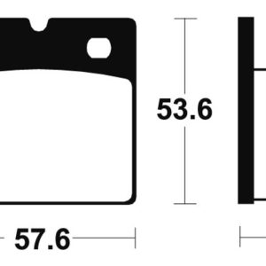 Plaquettes de frein TECNIUM Performance métal fritté – MF140