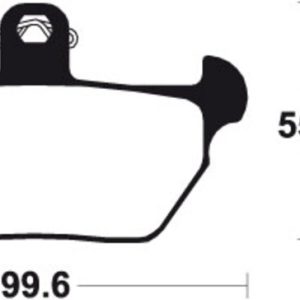 Plaquettes de frein TECNIUM Performance métal fritté – MF144
